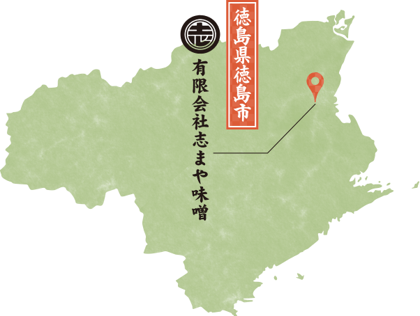 徳島県徳島市マップ